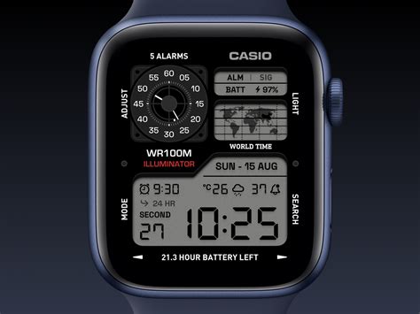 casio apple watch face download